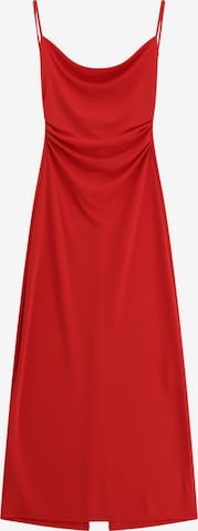 PLEASE - Vestido en rojo: frente