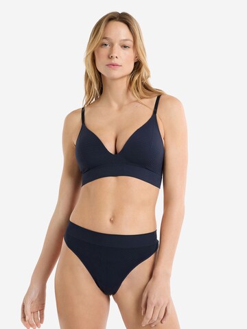 Reggiseno 'EFFORTLESS' di ETAM in blu: frontale