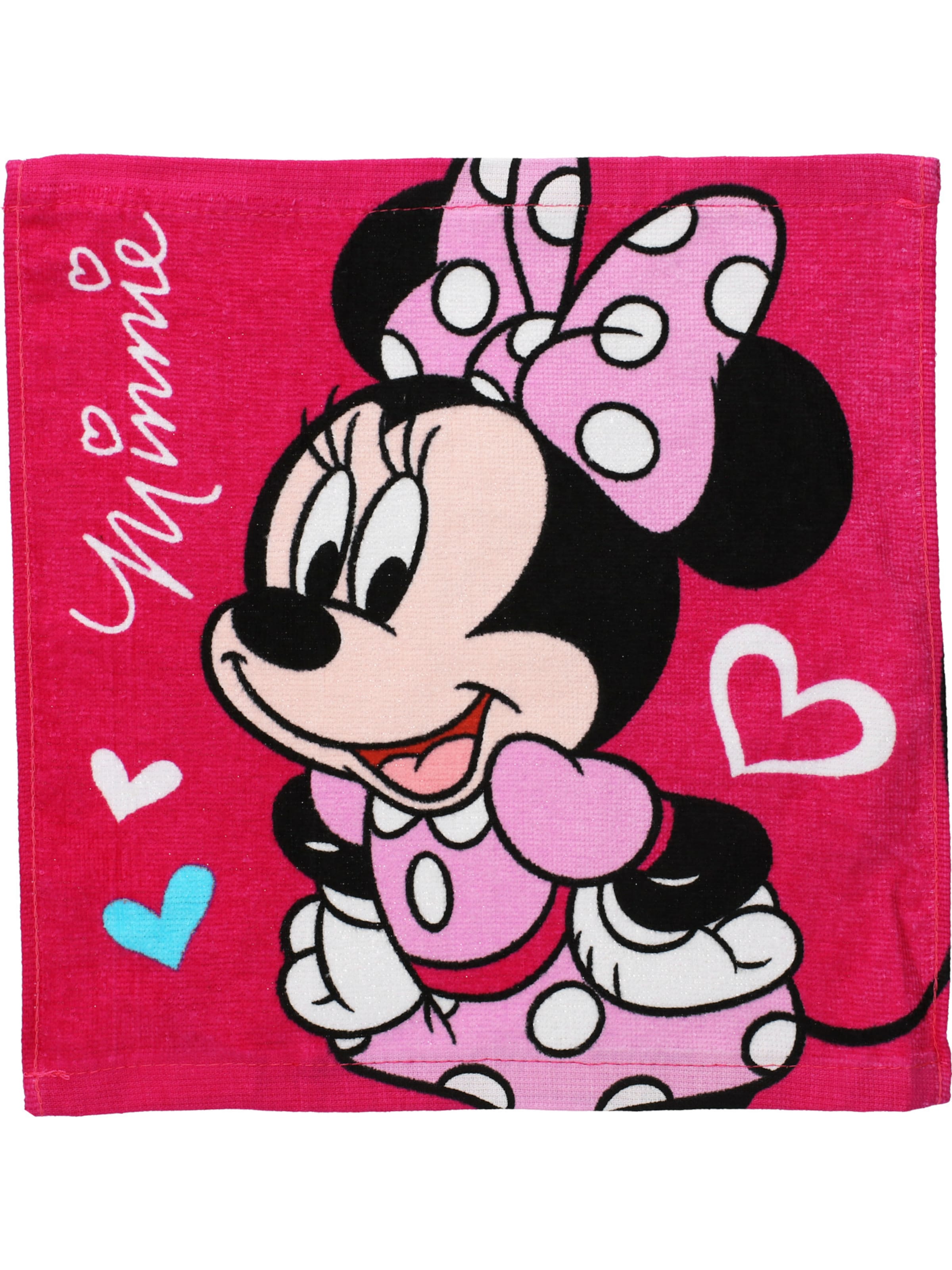 DISNEY Badlaken 'Minnie Mouse' in Roze: voorkant