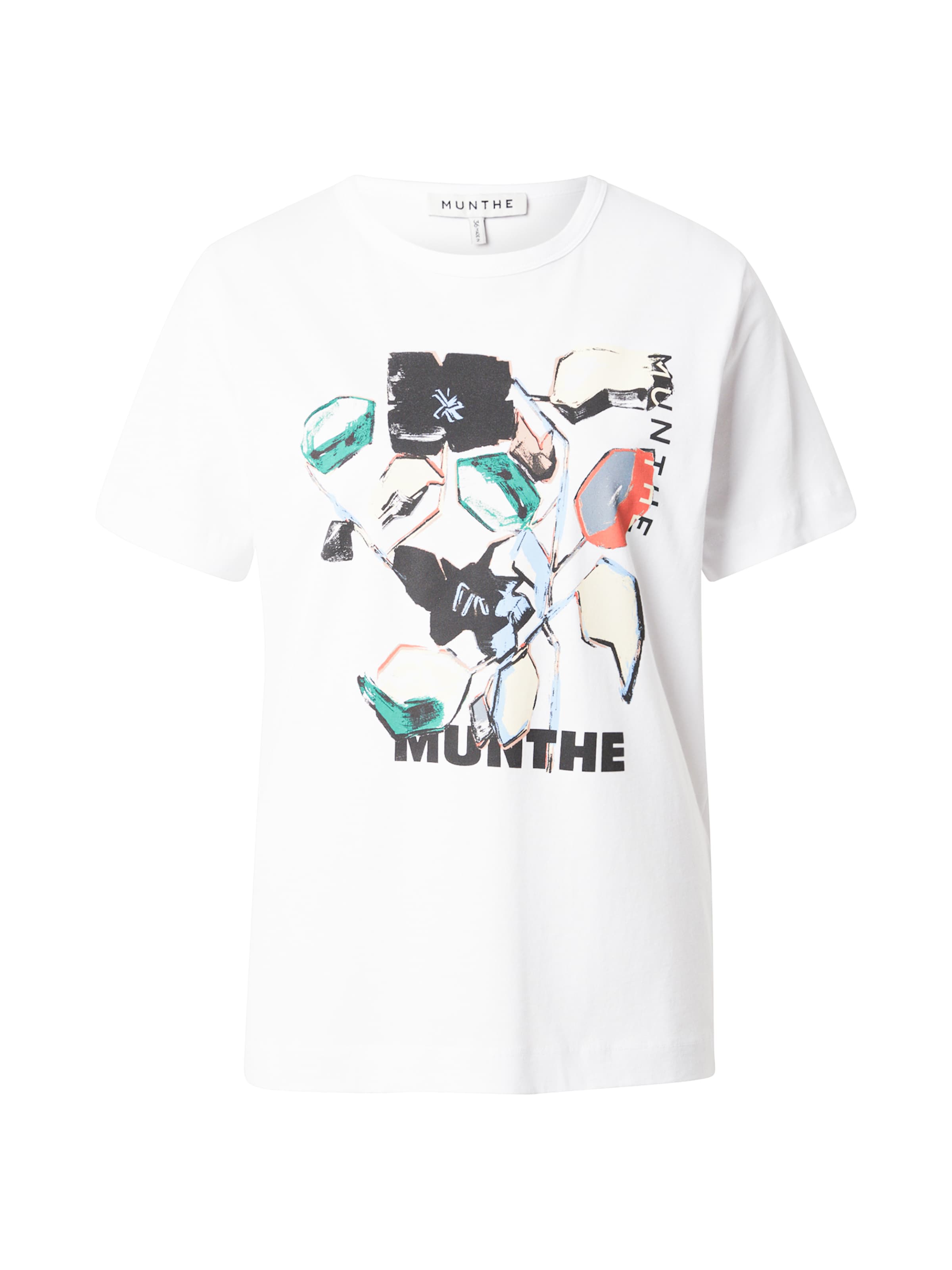 Munthe Shirt 'RASCALI' in Wit: voorkant