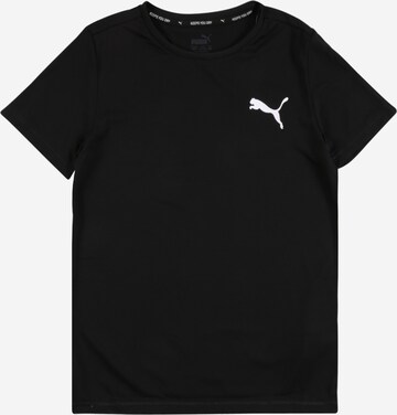 T-Shirt 'Active' PUMA en noir : devant