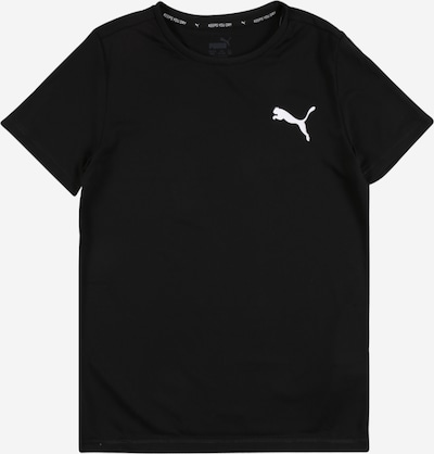 PUMA Тениска 'Active' в черно / бяло, Преглед на продукта