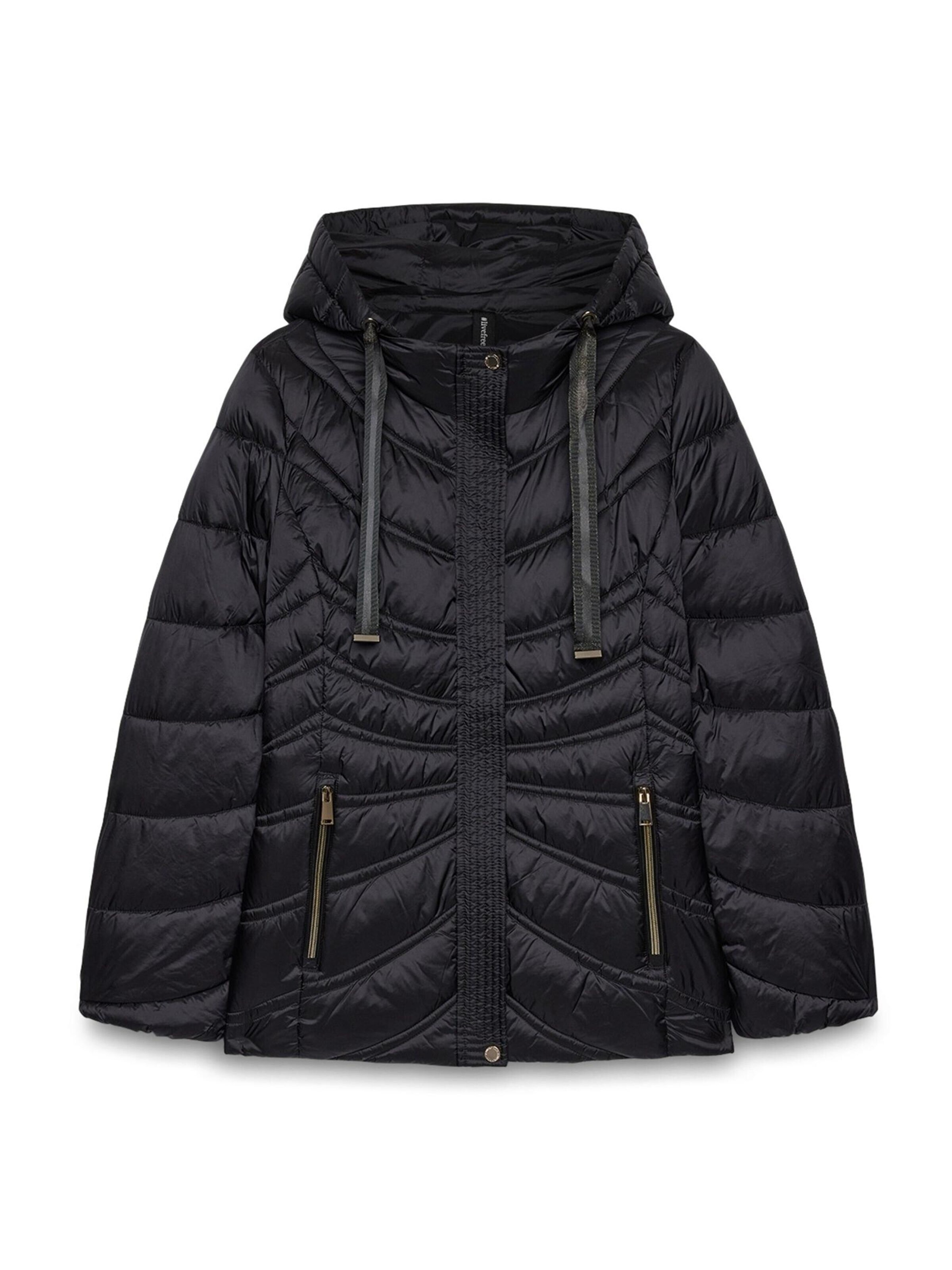 Fiorella Rubino Winter jacket in Black: front