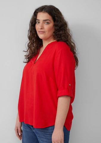 Chemisier s.Oliver en rouge