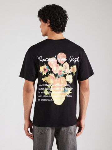 JACK & JONES Футболка 'JJVVG' в Черный: спереди