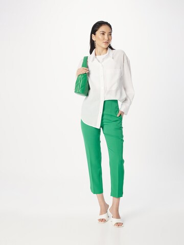 regular Pantaloni con piega frontale di Dorothy Perkins in verde