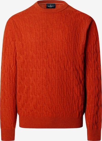 Hackett London Sweater in Orange: front