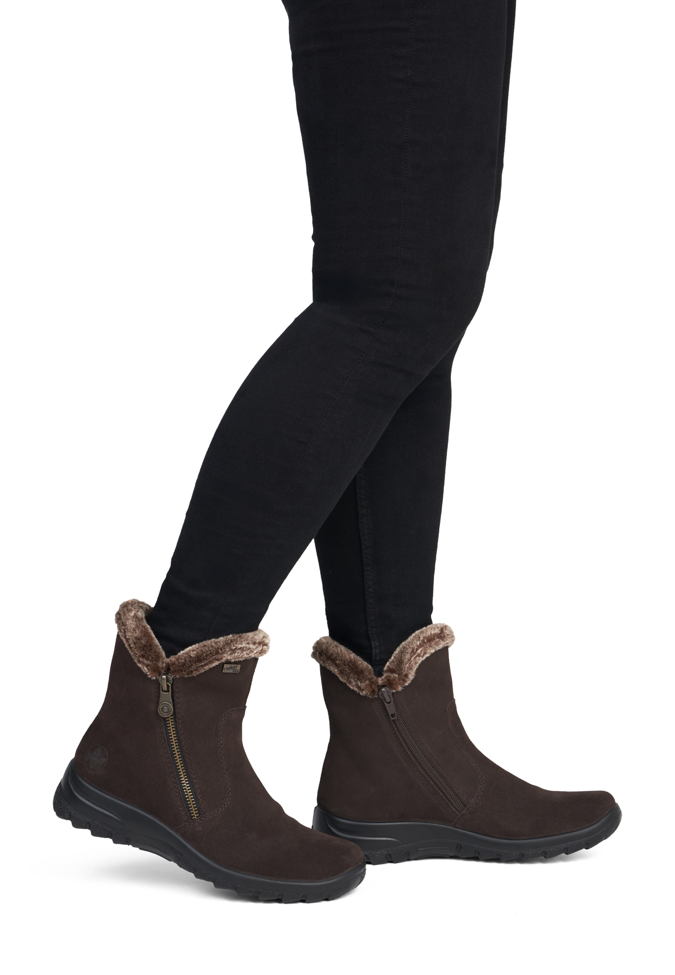 Bottines Rieker en marron
