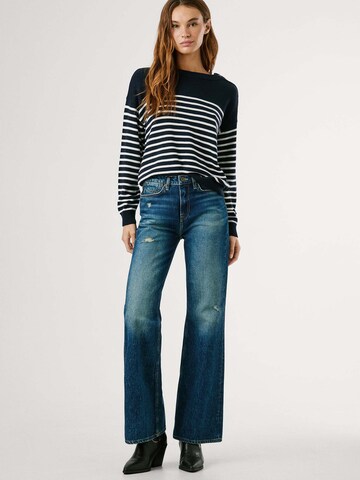 évasé Jean 'Willa' Pepe Jeans en bleu