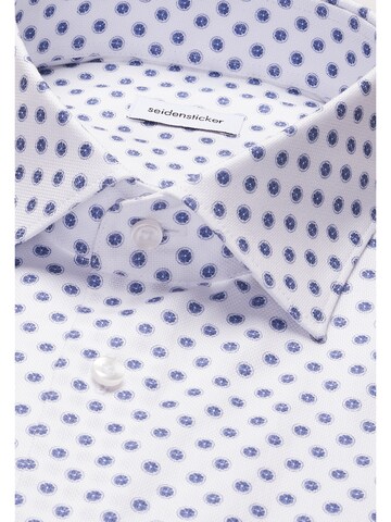 SEIDENSTICKER Slim fit Business shirt in Blue