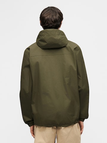 QUIKSILVER Αθλητικό μπουφάν 'OVER TAPE' σε πράσινο