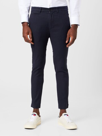 DRYKORN Regular Trousers 'KREW' in Blue: front