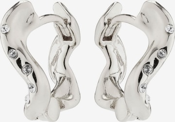 Pilgrim Fülbevalók 'Evra' - ezüst: elől