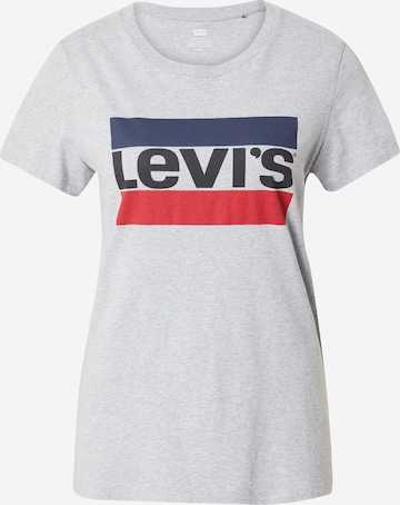 LEVI'S Shirt 'THE PERFECT TEE GREYS' in Grijs: voorkant
