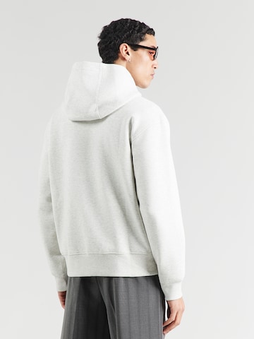 Bluză de molton de la Abercrombie & Fitch pe gri