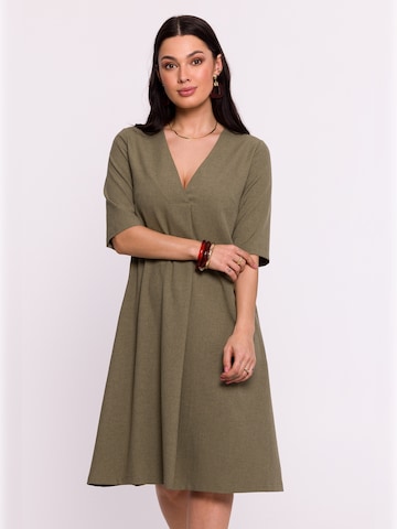 BeWear - Vestido ' B280 ' en verde: frente