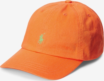 Chapeau Polo Ralph Lauren en orange : devant