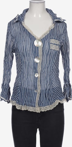 Elisa Cavaletti Blouse & Tunic in M in Blue: front