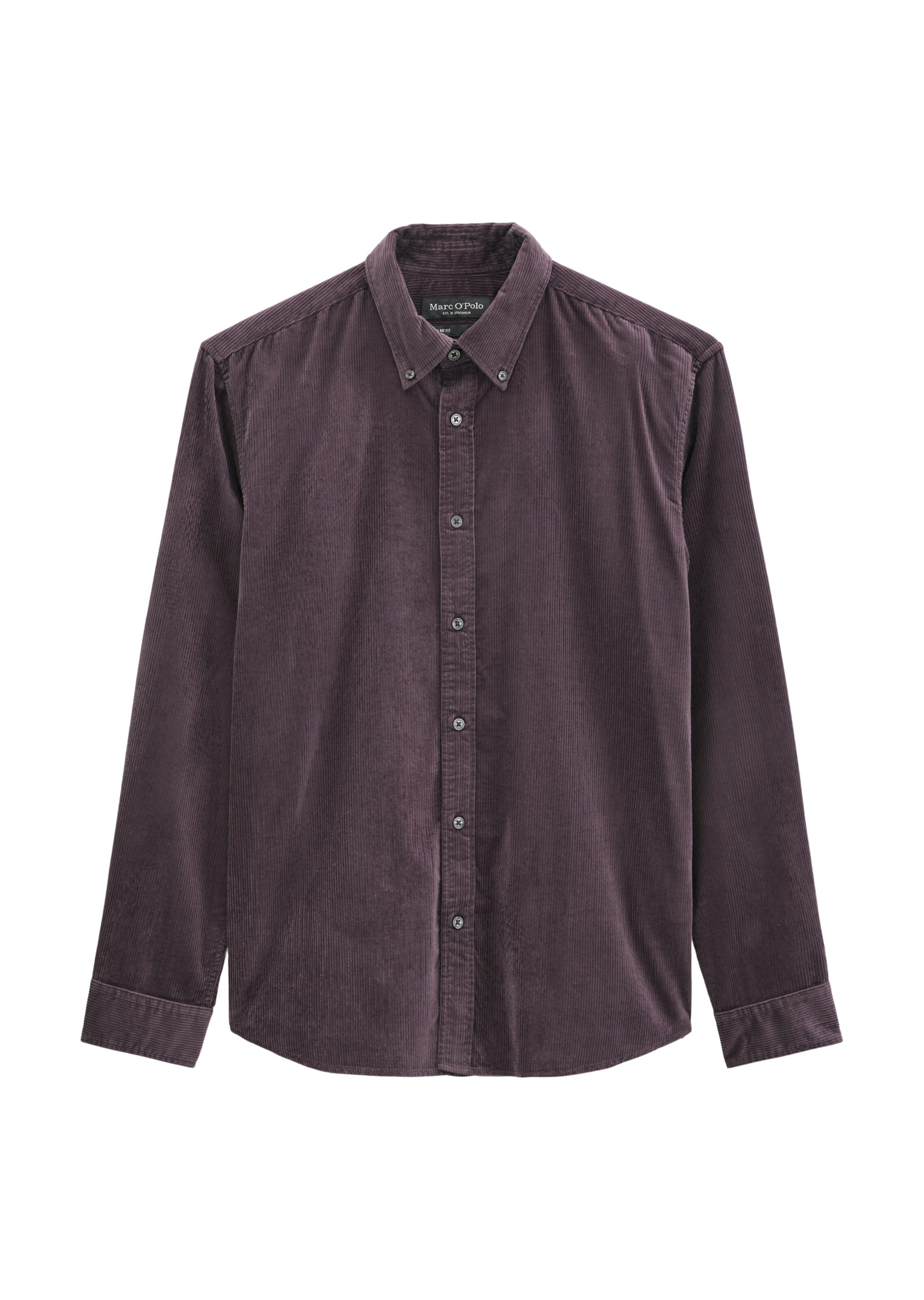Marc O'Polo Regular fit Button Up Shirt in Purple: front
