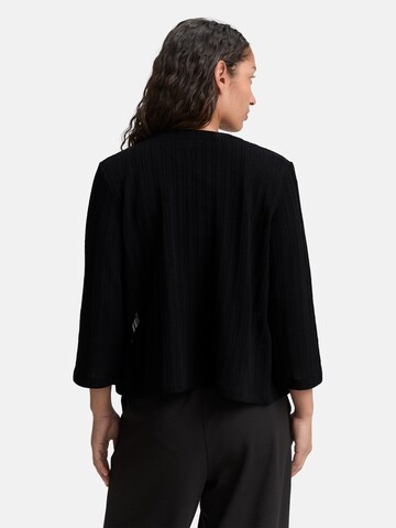 Cardigan TOM TAILOR en noir