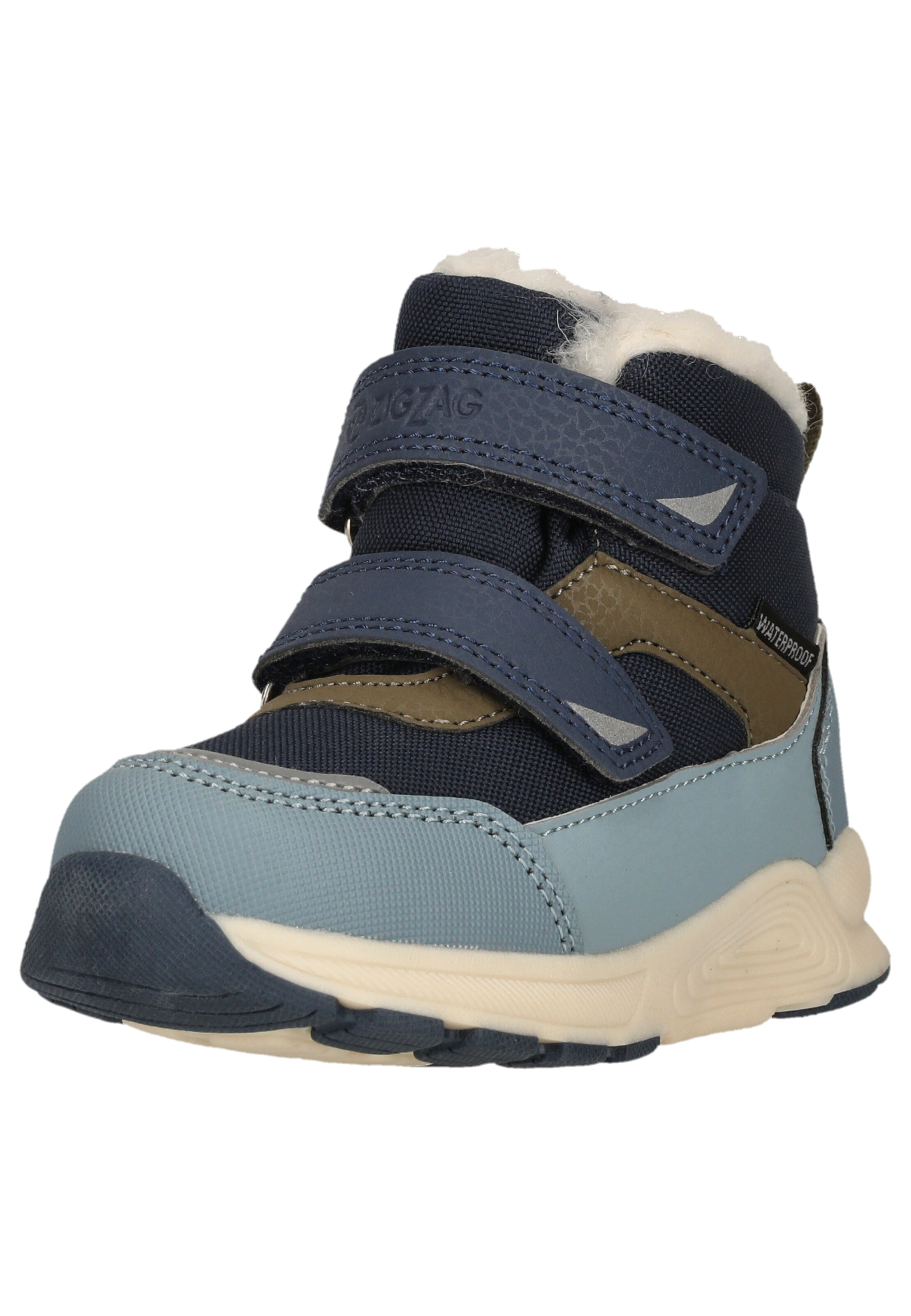 ZigZag Winterstiefel 'Nisa' in Blau: Vorderseite
