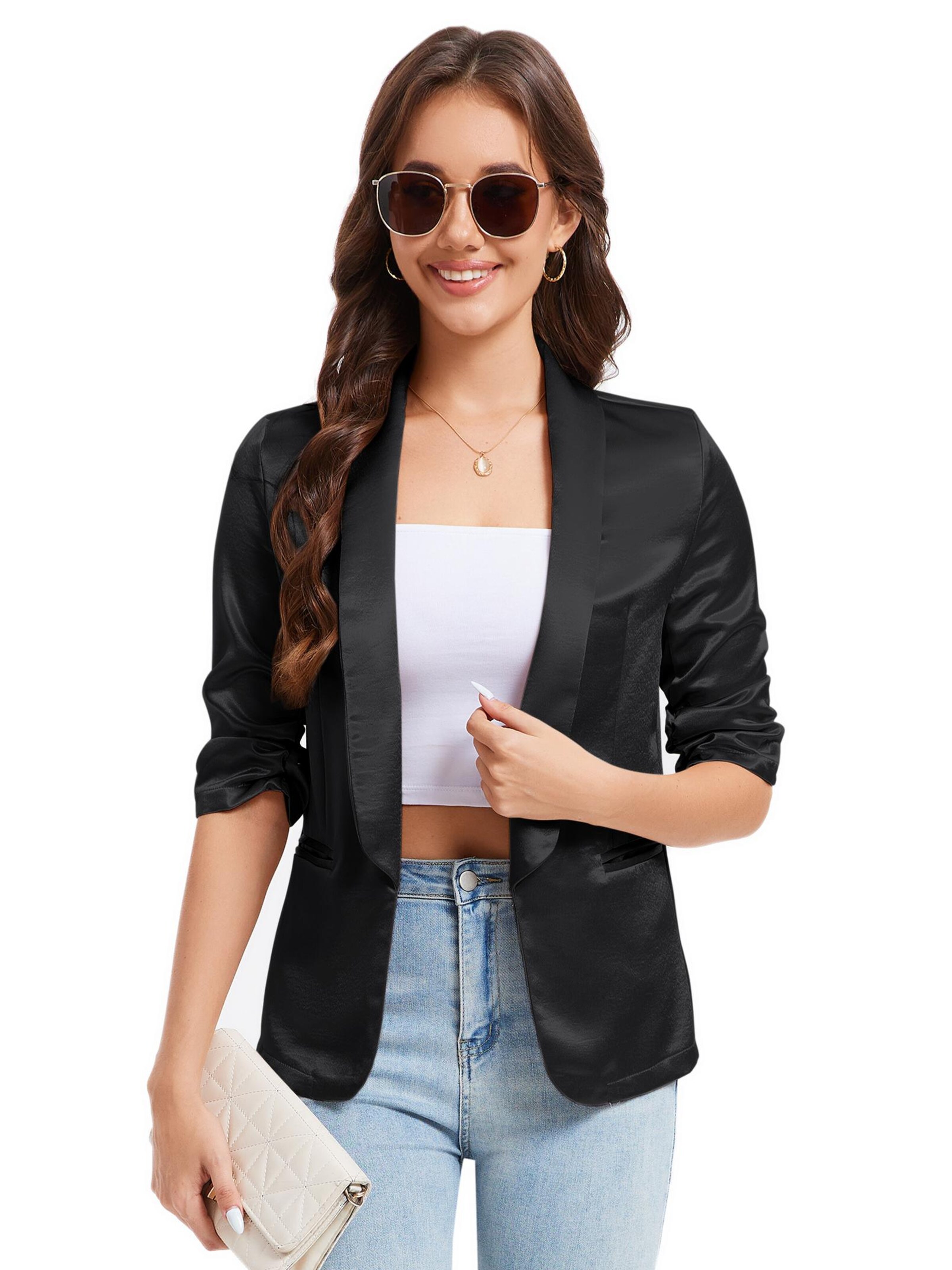 Yesfashion Blazer in Black