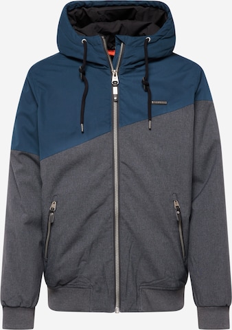 Ragwear Winter jacket 'WINNGS' in Grey: front