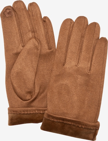 Gants 'Thea' Seasons of April en marron : devant