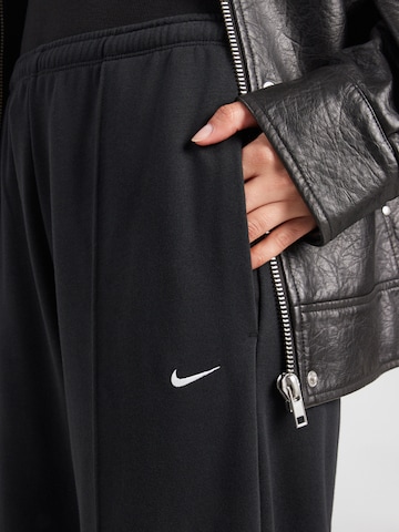 Nike Sportswear - Loosefit Calças em preto
