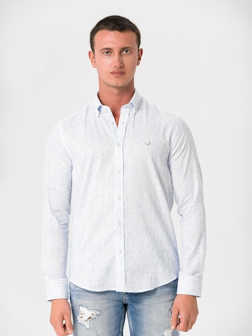 Regular fit Camicia di By Diess Collection in bianco: frontale