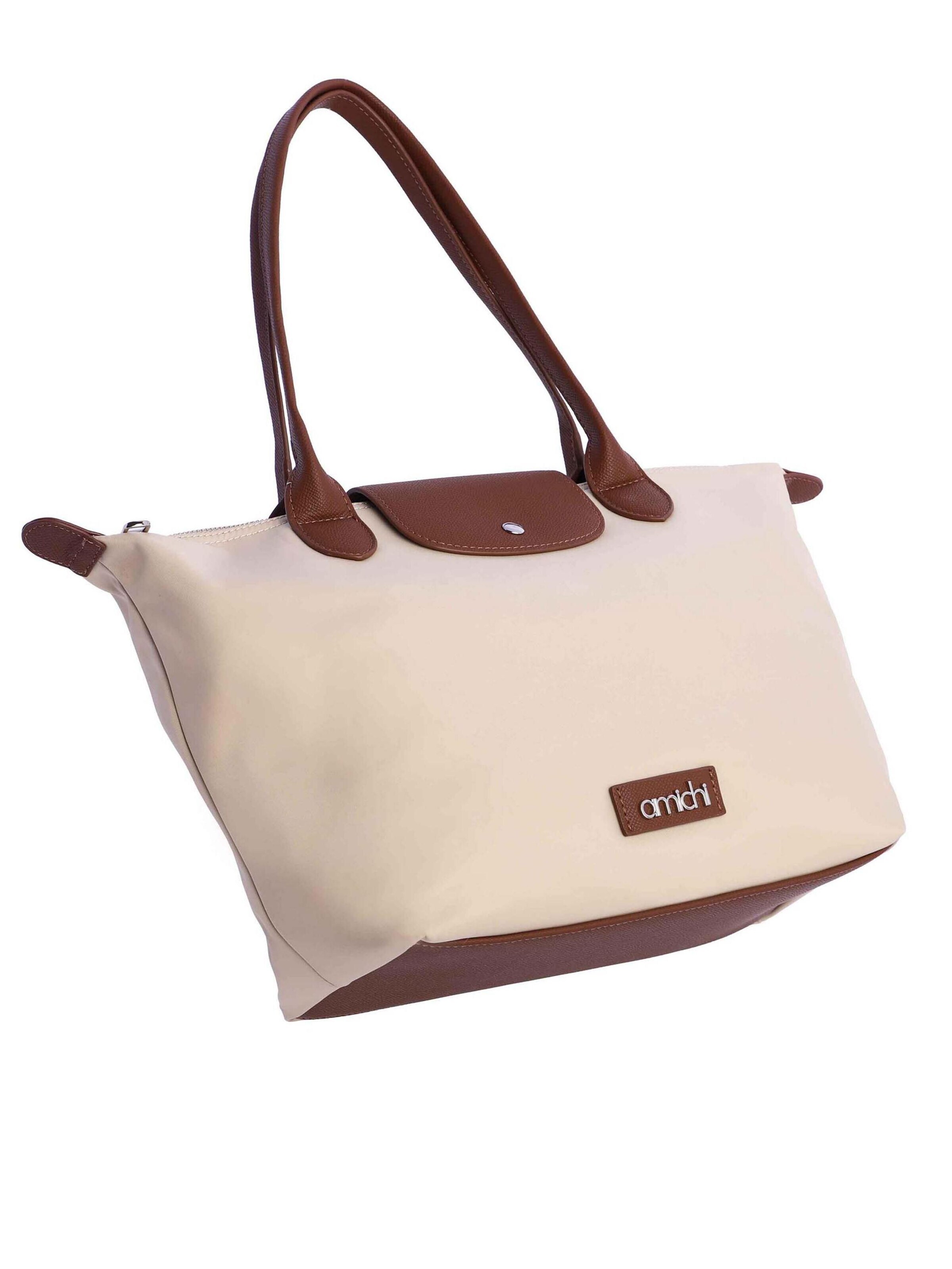 Amichi - Bolso de hombro 'Cerdeña' en beige
