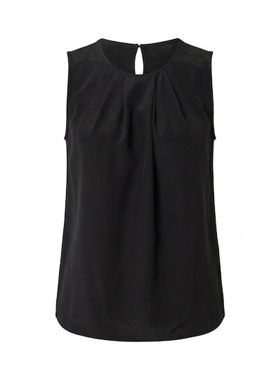 Posh Gear Blouse 'Seidenbluse Gileseta' in de kleur Zwart, Productweergave