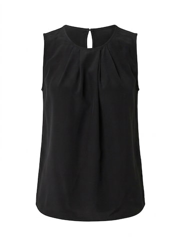 Posh Gear Bluse 'Gileseta'‌‌‌ in Schwarz: Vorderseite