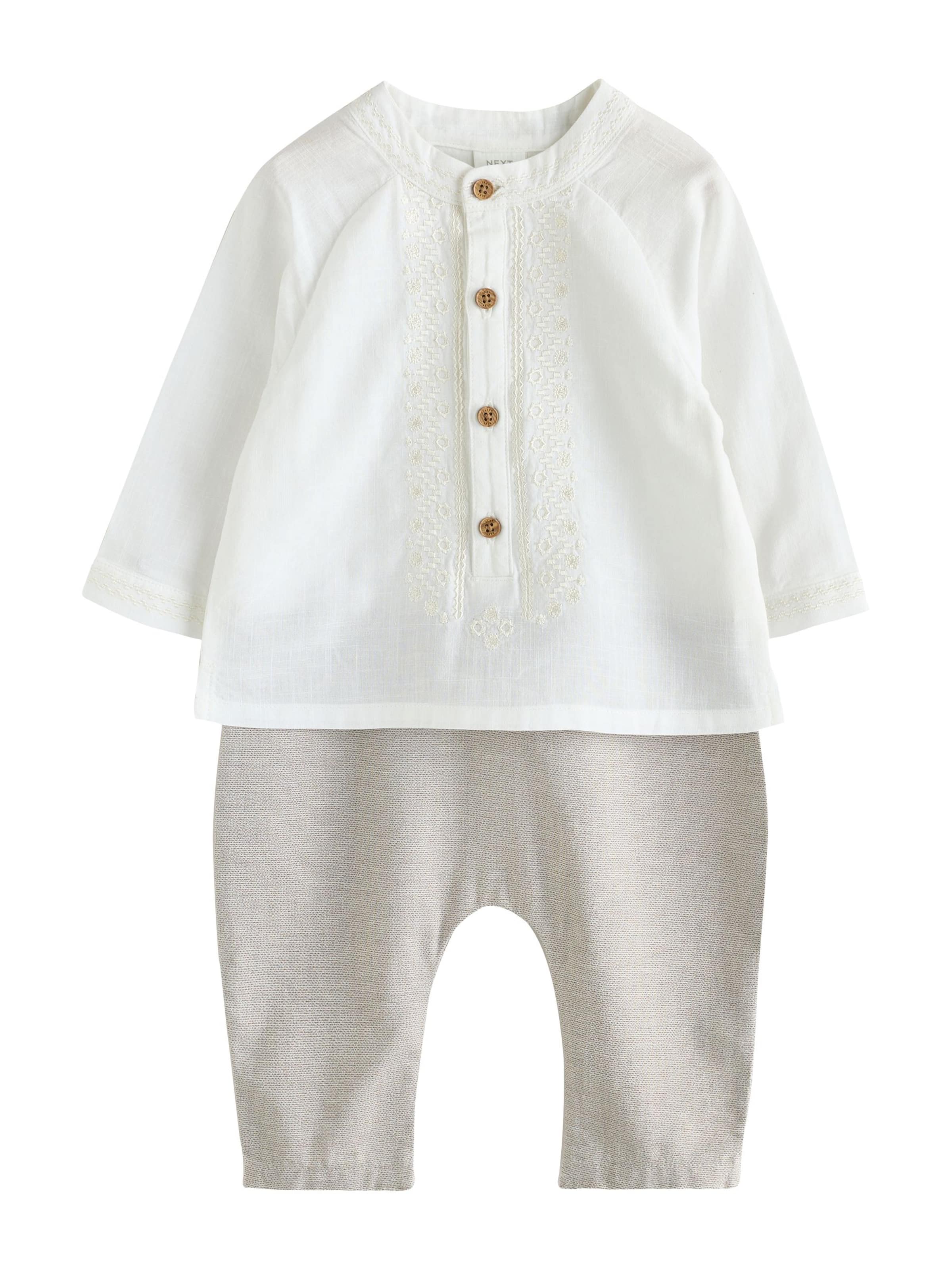 Next Ползунки/боди в Белый: спереди