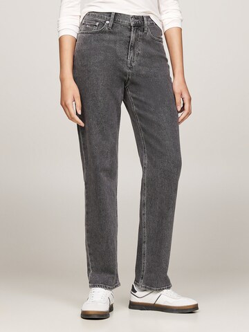 Tommy Jeans Regular Jeans 'Izzie' in Grey: front