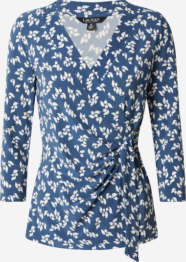 Marškinėliai 'JAINAB' iš Lauren Ralph Lauren, spalva – safyro / balta, Prekių apžvalga