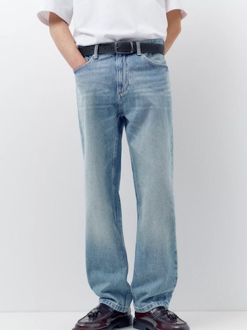 Pull&Bear Baggy Farkut värissä sininen: etupuoli