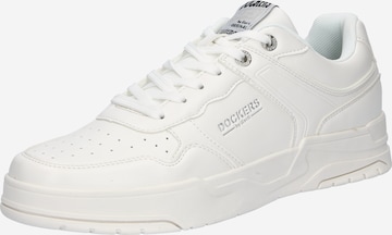 Dockers Sneakers laag in Wit: voorkant