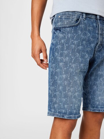 TOM TAILOR Regular Shorts 'Josh' in Blau