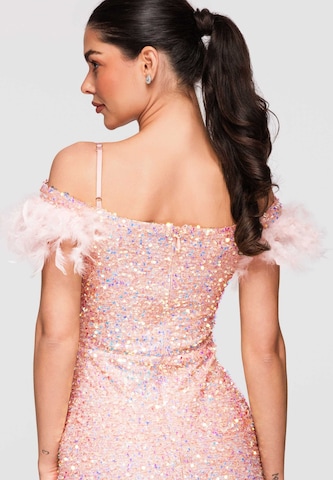 Ombre Evening dress in Pink