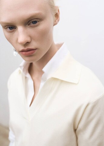 MANGO Sweater 'Kako' in Beige