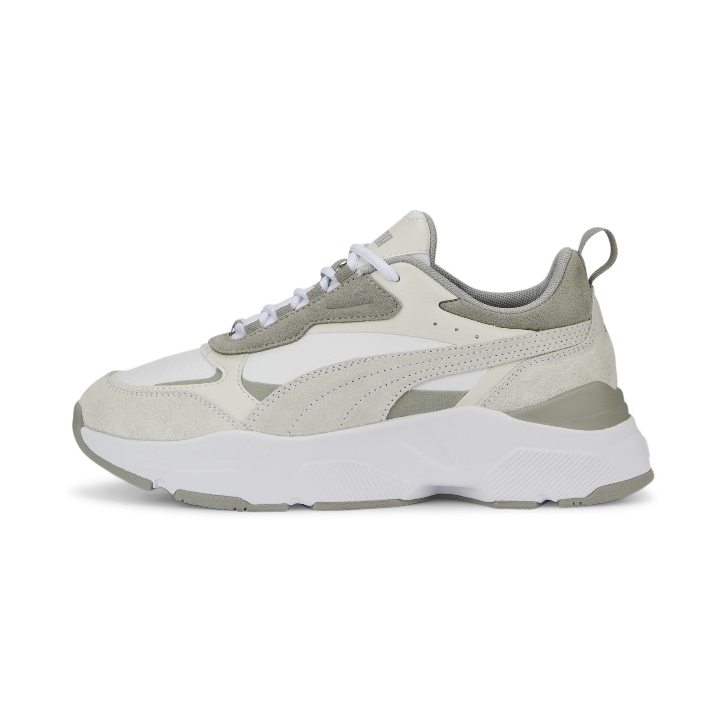 PUMA Sneakers Cassia Mix in Mottled Beige White ABOUT YOU