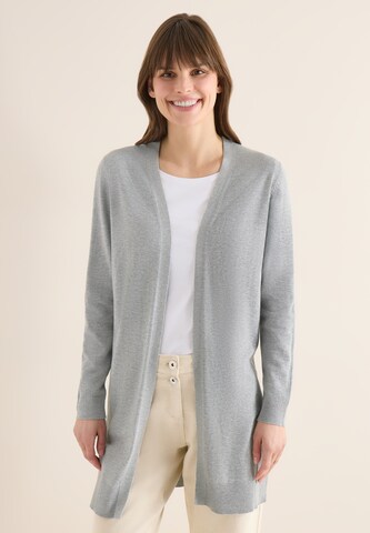 CECIL Knit Cardigan in Grey: front