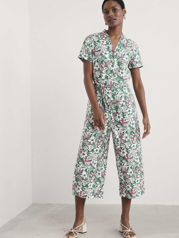 Tuta jumpsuit 'Treen Cove' di Seasalt Cornwall in verde