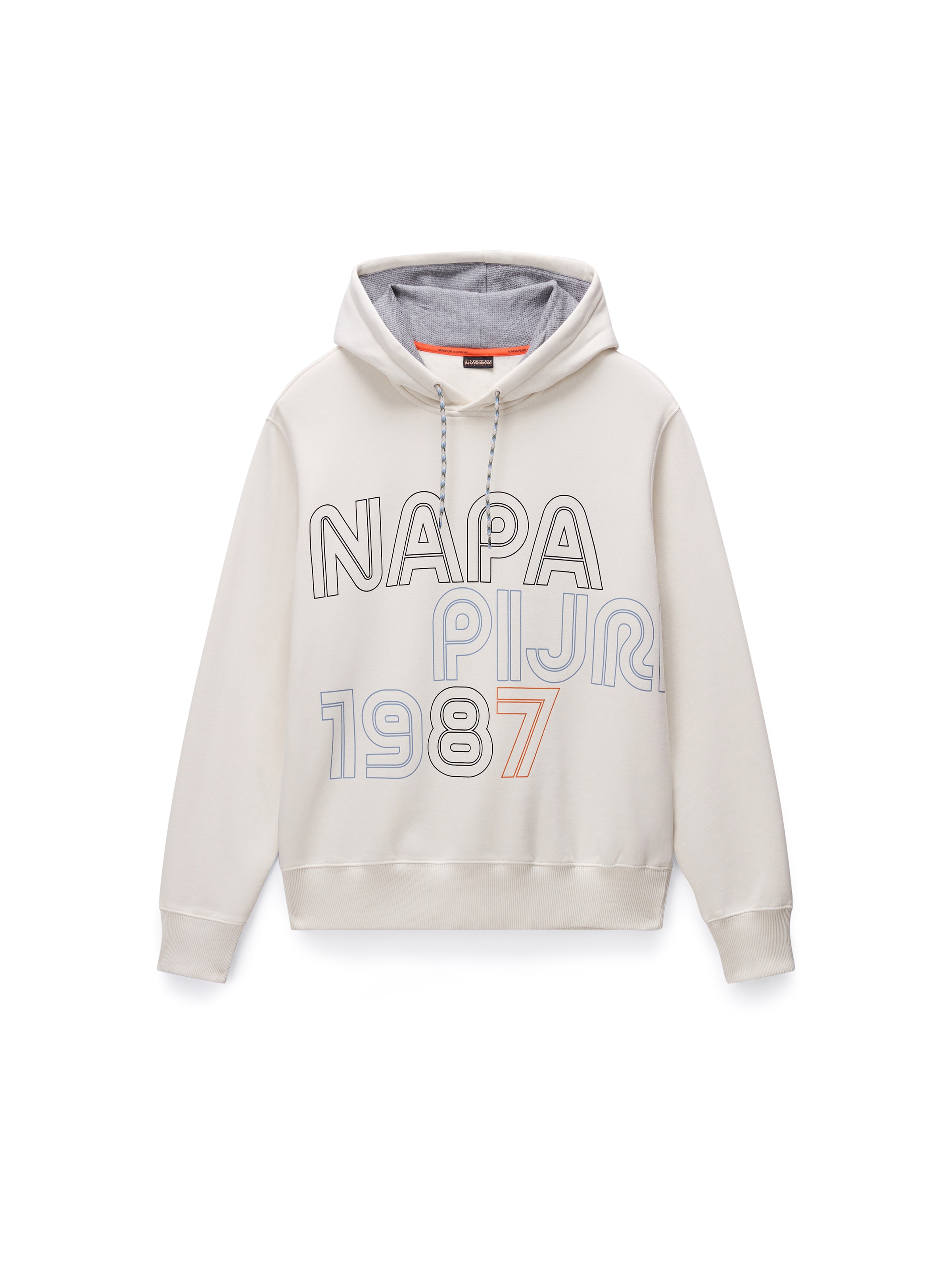 Sweat-shirt 'B-Fiemme' NAPAPIJRI en blanc : devant