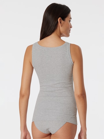 SCHIESSER Tanktop ' Pure Rib ' in Grau