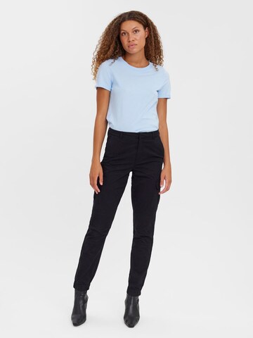 VERO MODA regular Cargobukser 'MAYA' i sort