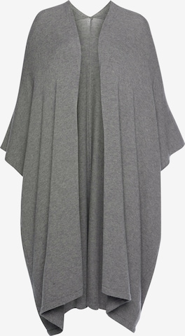 LASCANA Knit Cardigan in Grey: front
