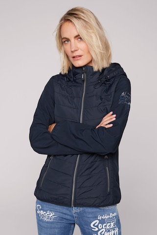 Soccx Зимняя куртка 'Konnichiwa' в Синий: спереди