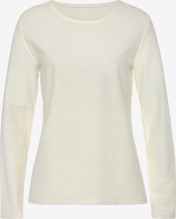 LASCANA T-shirt i beige: framsida